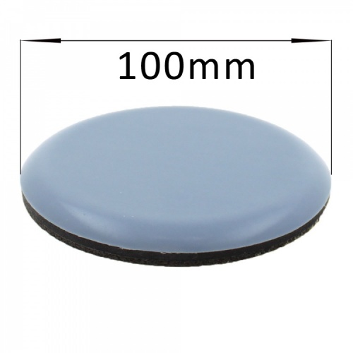 100mm round self adhesive ptfe coated glides / pads